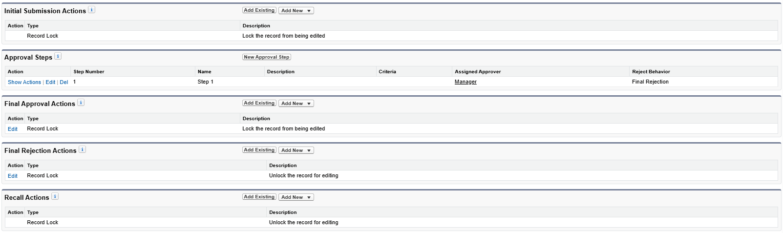 Actions And Approval Steps Preview