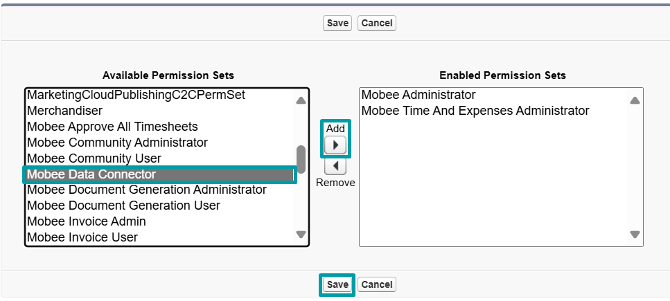 Add Mobee Data Connector